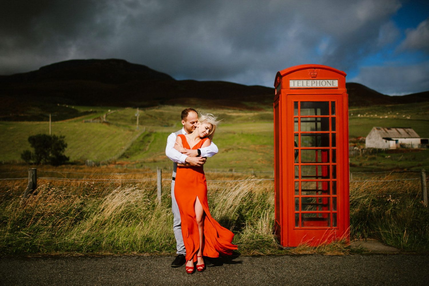 Sesja ślubna za granicą - Isle of Skye