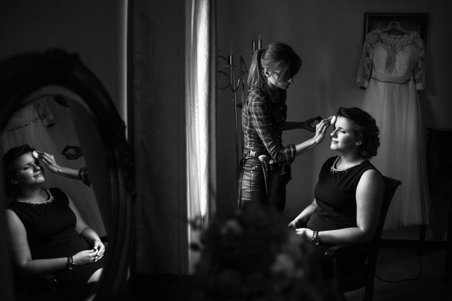 Jak pracuje fotograf ślubny - sesja przed ślubem w Kopalni Soli w Wieliczce
