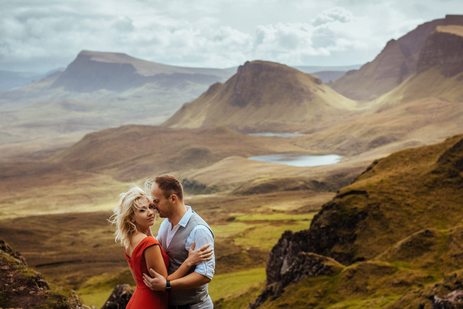 Sesja ślubna w Szkocji na Isle of Skye
