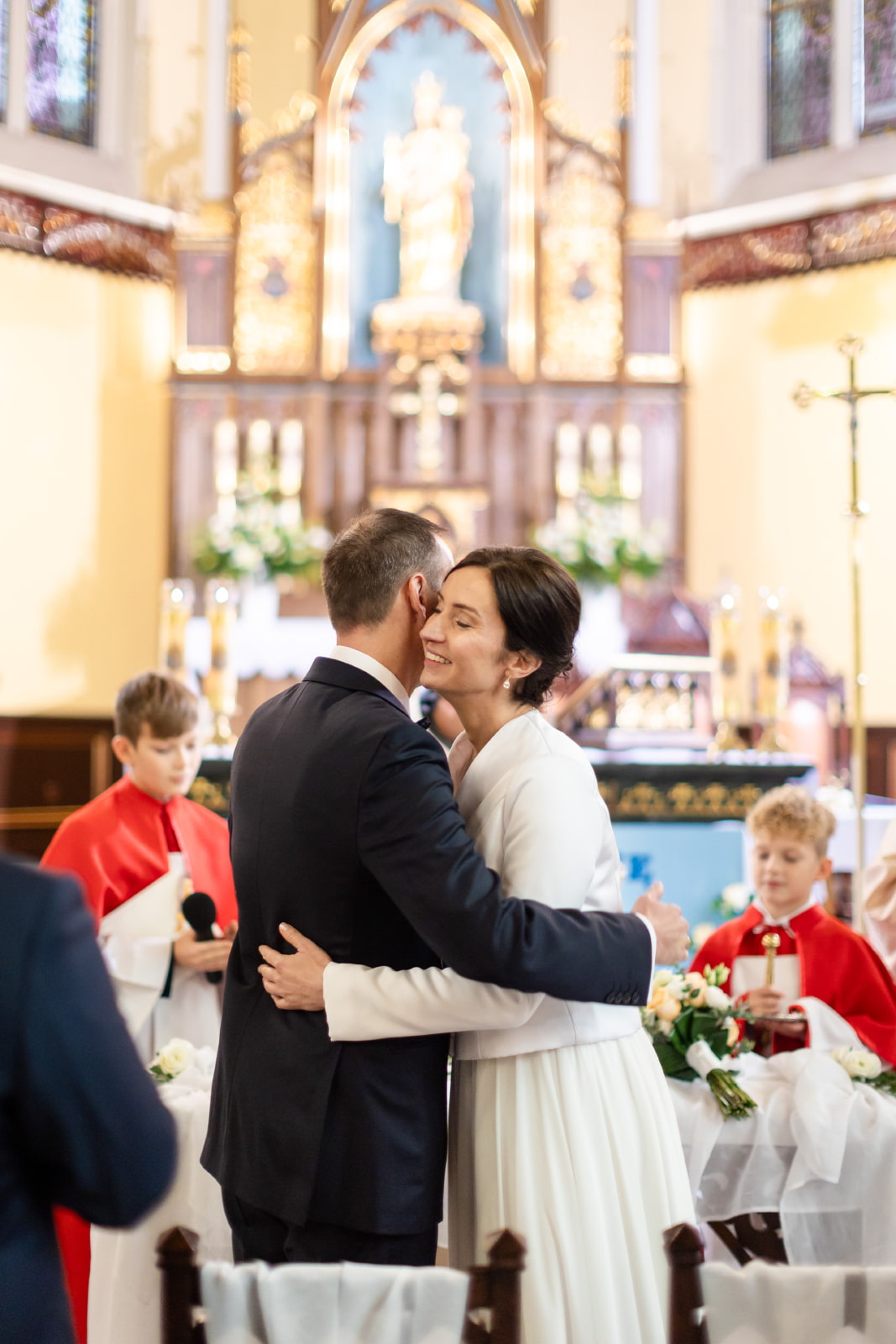 fotograf na ślub kościelny - zdjęcia na ślubie kościelnym